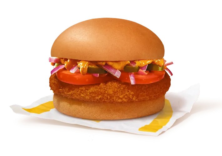 Mexican McAloo Tikki Burger — McDonald's India