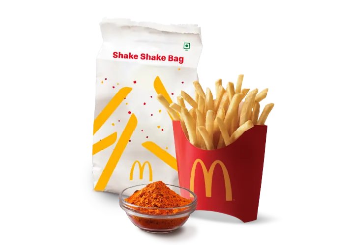 Piri Piri Spice Mix Fries — McDonald's India