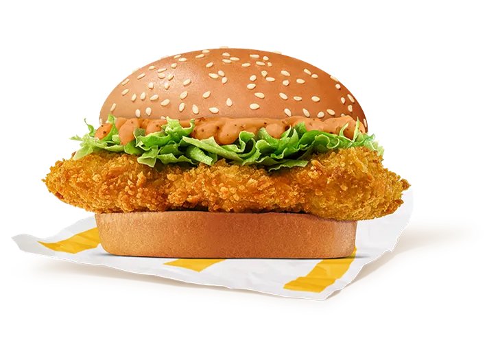 Signature Whole Muscle Chicken Burger — McDonald's India