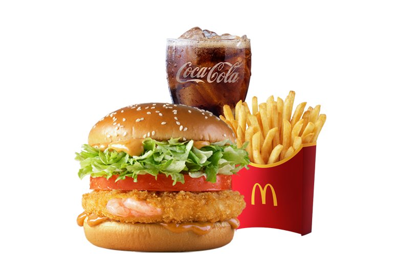Shu-Shu Burger (Supreme Shrimp) — McDonald's Korea
