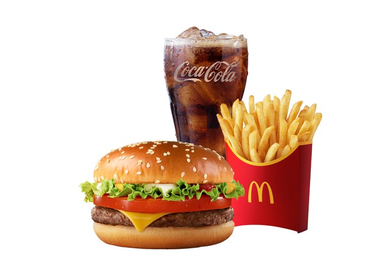 Tomato Cheese Beef Burger — McDonald's Korea