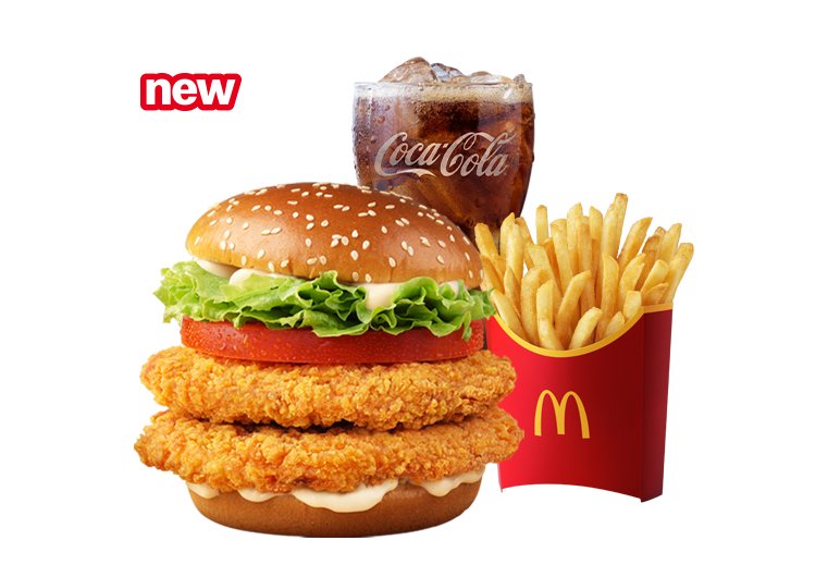 Double McSpicy Shanghai Burger — McDonald's Korea