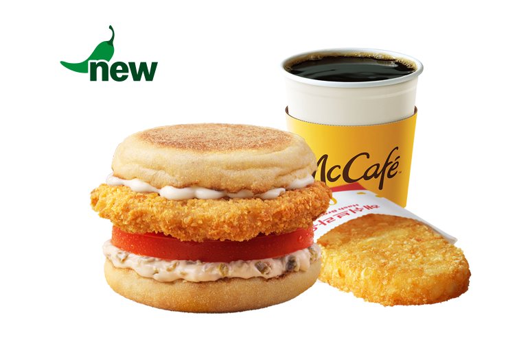 Jinju Pepper Cream Cheese Muffin — McDonald's Korea