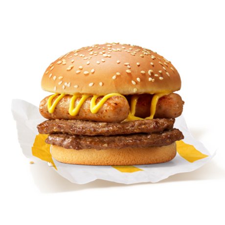 Double Beef 'n Sausage Burger