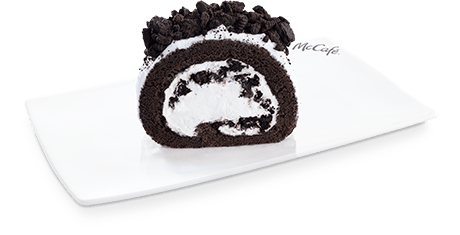 Roll Cake with Oreo